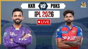 KKR vs PBKS live